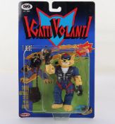Scarce Swat Kats T-Bone Action figure moc carded Remco 1994.
