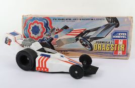 Vintage Ideal Evel Knievel vintage Formula 1 Dragster Boxed.