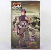 WW2 Elite Force US Army Infantry First Division Blue Box Toys Models Action Figure,