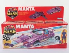 Vintage Kenner M.A.S.K. Mask Manta Vehicle and Action Figure Sealed in Box.