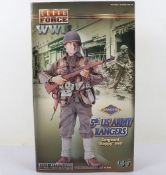 WW2 Elite Force 5th US Army Rangers Sergeant Hoppy Bell Blue Box Toys Models Action Figure,