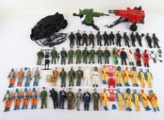 Quantity of Sixty Vintage Action Force action figures Palitoy,