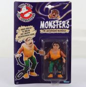 Vintage Kenner The Real Ghostbusters Monsters The Qausimodo Monster moc carded action figure.