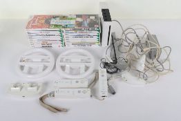 Collection of Wii Games and Console.