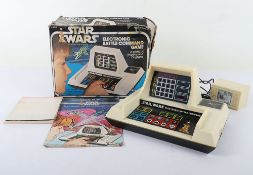 Vintage Star Wars Electronic Battle Command Game Complete boxed.