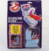 Vintage Kenner The Real Ghostbusters Fearsome Flush moc carded action figure.