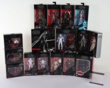 Fifteen Star Wars Black Series Action Figures Boxed Carded Moc Hasbro.