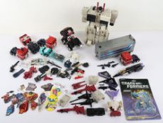 Vintage Transformers action figures, parts and accessories Takara Hasbro.