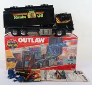 Vintage Kenner M.A.S.K. Mask Outlaw Vehicle and Action Figure in Box.