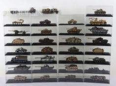 Over One Hundred Deagostini The Combat Tanks Collection.