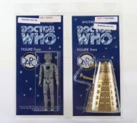 Scarce 1996 Exhibition Use Only Doctor Who Dapol Action Figures.