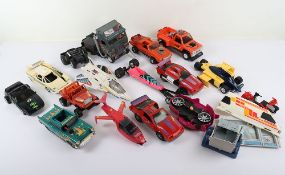 Large Quantity of Vintage Kenner M.A.S.K. Mask Action Figures and Vehicles.