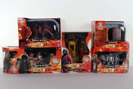 Five  Doctor Who BBC Action Figure sets by Character.