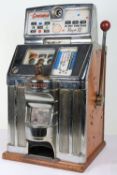 O.D. Jennings 'The Governor' 1961 One Arm Bandit Slot Machine.