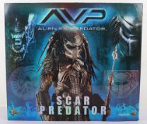 Hot Toys Scar Predator AVP Aliens vs Predator Boxed New in box.