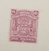 South Africa, Marshall Hole Card Money, 6D, 1898,