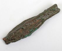 Northern Greece, Istros, Moesia, 4th-5thC BC, Leaf type arrow head coin,