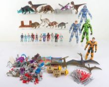 Quantity of Vintage Dino Riders and Centurions Tyco and Kenner.