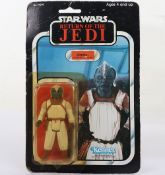Vintage Star Wars Return of the Jedi Klaatu (in Skiff Guard Outfit) Original Carded Moc Action Figur