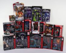 Seventeen Modern Transformers Boxed Hasbro.