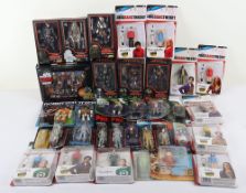 Collection of Reaction Funko and Predator Action Figures.