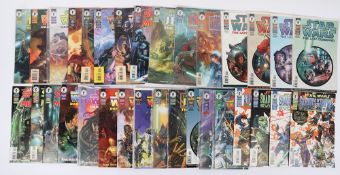 Large Collection of Star Wars Dark Horse Comics and more.