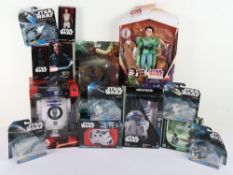 Collection of Star Wars Toys.