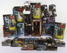 Twenty Two Modern Action Figures TV and Film related.