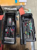 Toolboxes with contents