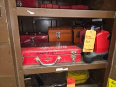 Chest contents, tools, multibay charger, etc.