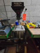 Delta Pedestal Drill Press & Milwaukee Bench Grinder