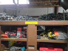 Chest contents, tools, harnesses, etc.