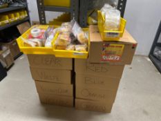 Lot of approximately (140) rolls of silicone rescue tape