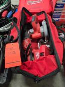 Milwaukee tool kit in bag