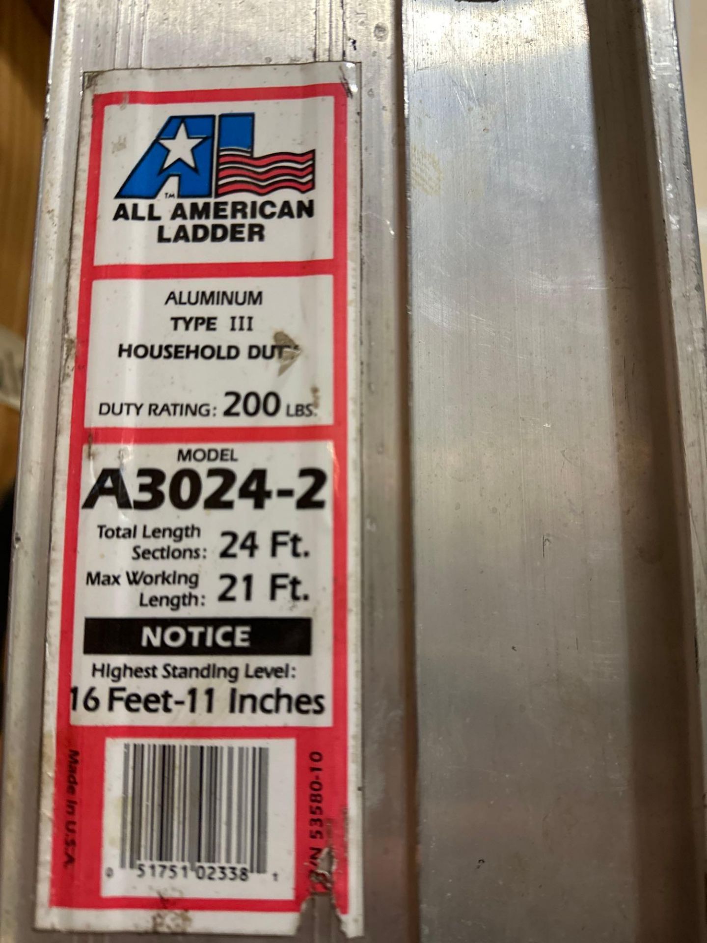 Extension Ladder - Image 2 of 2