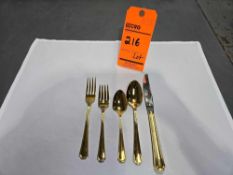 Golden Flatware