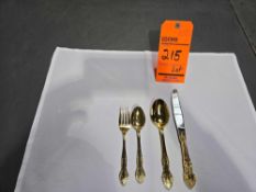 Golden Rose Flatware