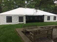 Eureka 40'x60' Twintube White Hip End Frame Tent