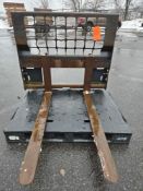 Bobcat Skid Steer Fork Attachment