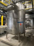ICCNW Single Wall Stainless Steel Mixing Tank