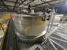 ICCNW Single Wall Stainless Steel Mixing Tank