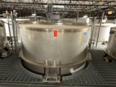 ICCNW Single Wall Stainless Steel Mixing Tank