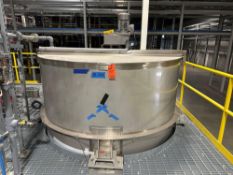 ICCNW Single Wall Stainless Steel Mixing Tank