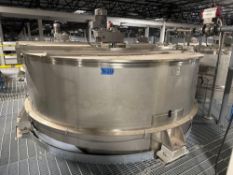 ICCNW Single Wall Stainless Steel Mixing Tank