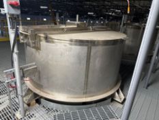 ICCNW Single Wall 316 Stainless Steel Mixing Tank