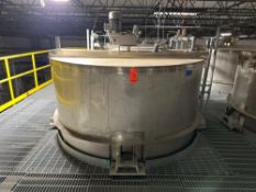 ICCNW Single Wall Stainless Steel Mixing Tank