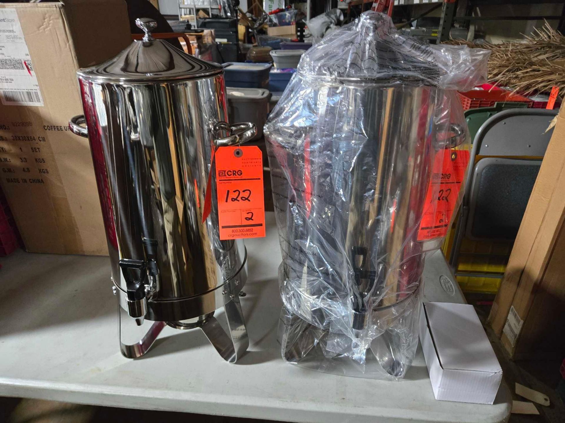Supreme Stainless Steel Coffee Dispensers