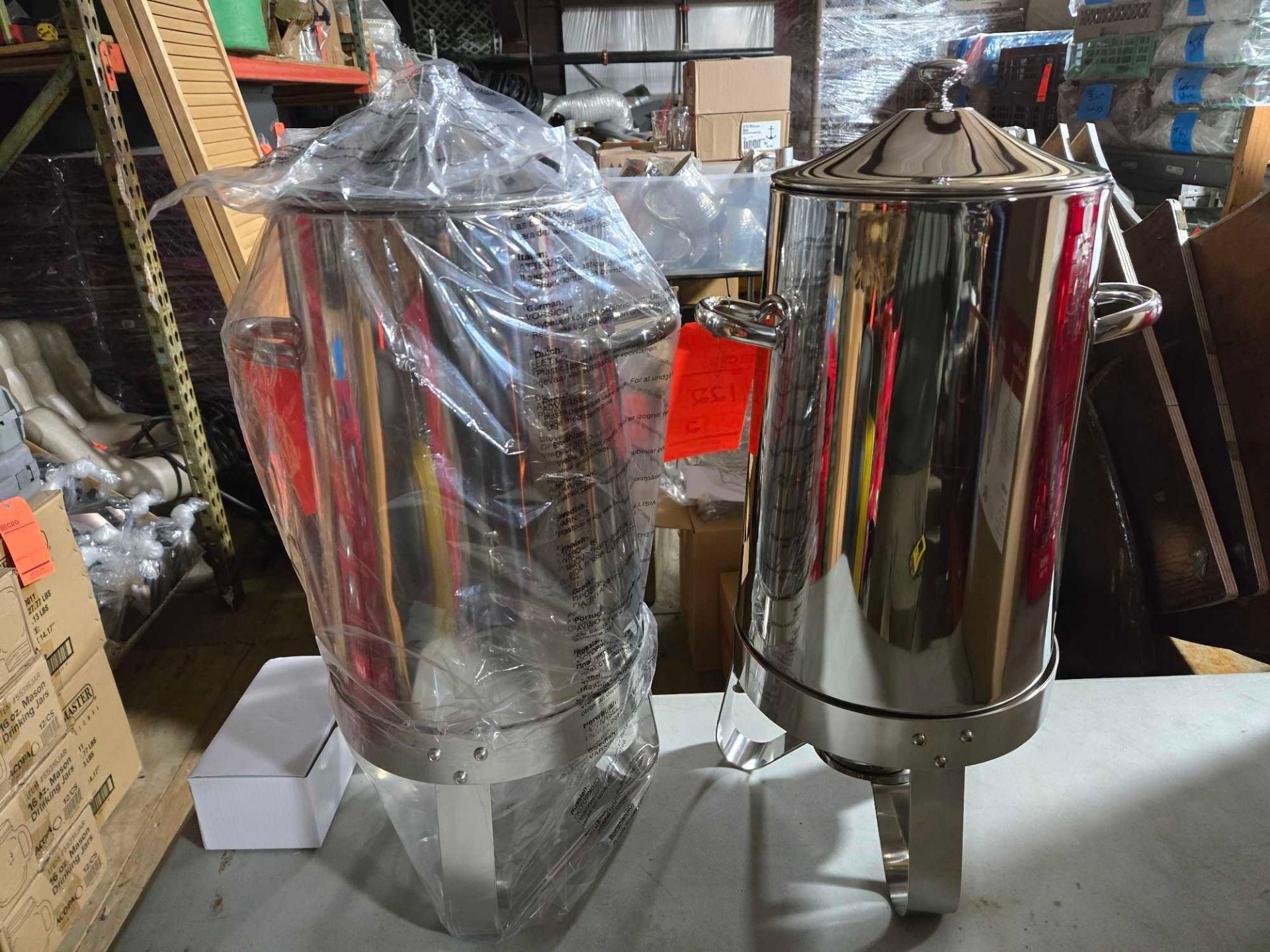 Supreme Stainless Steel Coffee Dispensers - Image 2 of 4