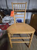 Chiavari Natural Wood Chairs