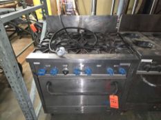 Castle Commercial Gas Stove/Oven
